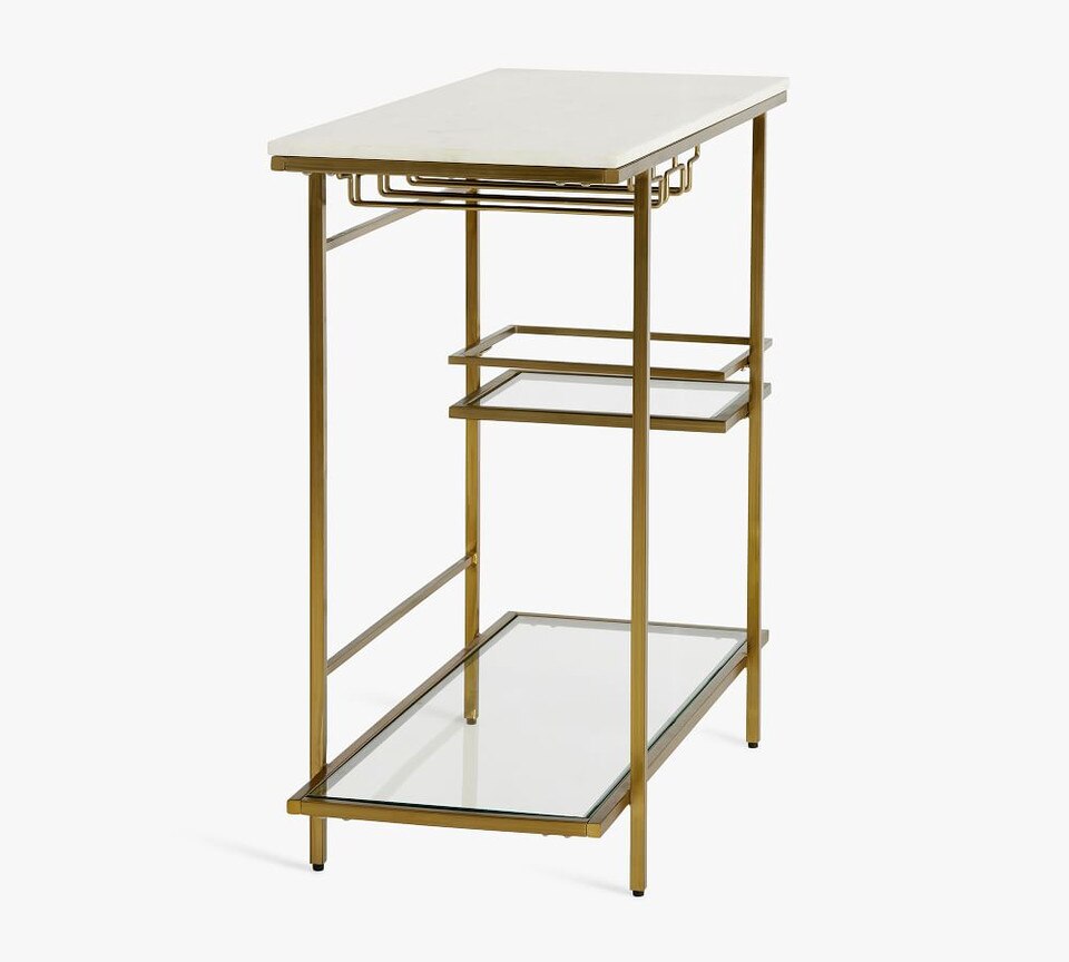 Delaney Marble Bar Console Pottery Barn Australia